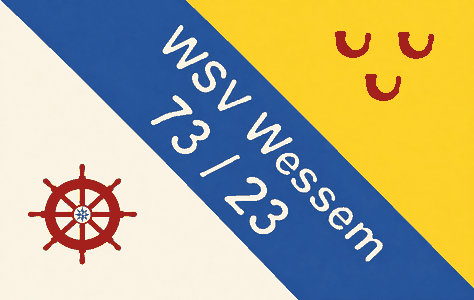 Vlag van WSV Wessem